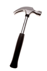 Hammer isolated over white background