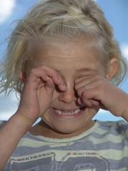 Crying girl