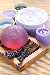 aromatic lavender bath