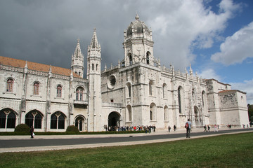 Fototapeta na wymiar Klasztor Jerónimos2