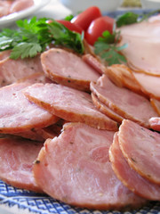 Sausage & ham platter