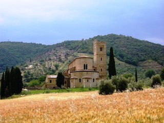 Fototapeta premium Sant'Antimo Siena