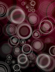 Background With Circles - Illustration