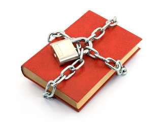locked book