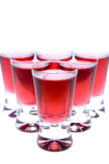 Red vodka