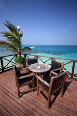 Terrasse Maldivienne