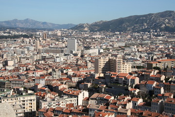 Surplomb de Marseille
