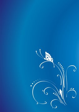 flor azul