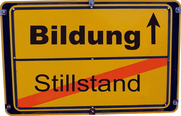Bildung – Stillstand