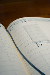 agenda,papier,planning,jours,heures,