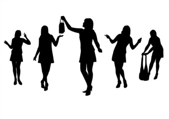 Fashion silhouettes 2