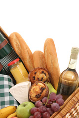 Naklejka premium picnic basket