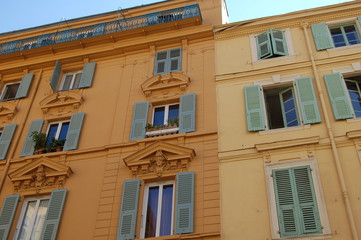Fototapeta na wymiar façade ocre