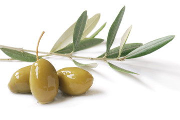 le olive con le fogle