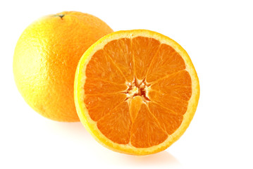 fresh and juicy orange