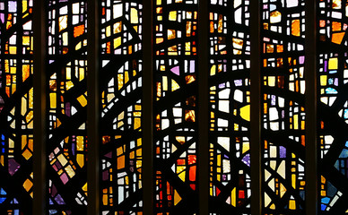 Stained glass window