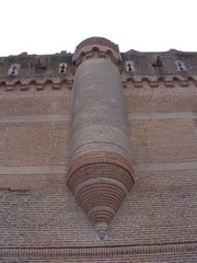 Almenas del castillo de Coca (Segovia)