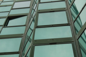 façade de verre