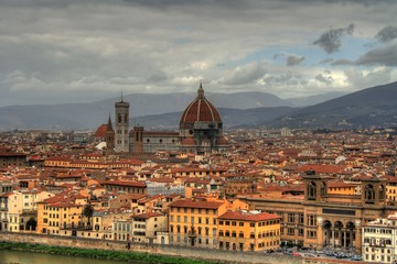 Fototapeta na wymiar Florence (Italy) 