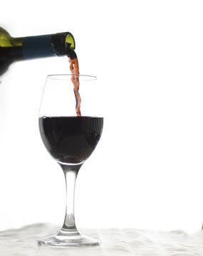 Pouring Red Wine