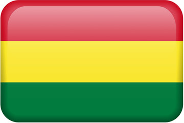 Bolivia Flag Button