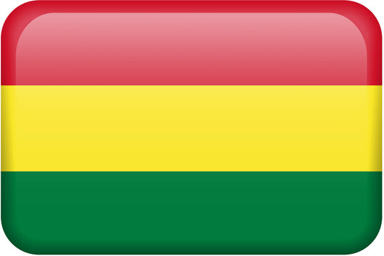 Bolivia Flag Button