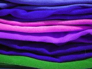 Fototapeta na wymiar colorful knits