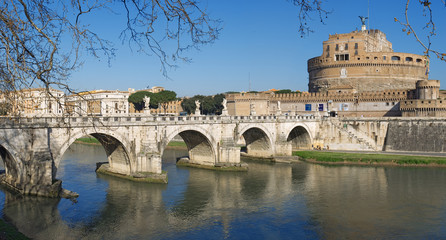 Obraz na płótnie Canvas Castel Sant 'Angelo, Rzym