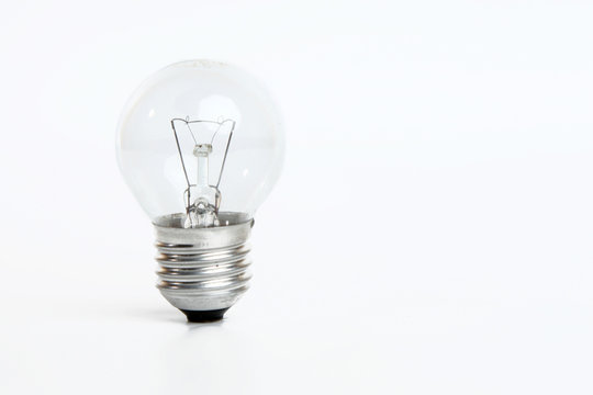 white light bulb