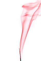 Obraz na płótnie Canvas red smoky abstract