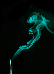 Fototapeta premium abstract like drug smoke on a black background