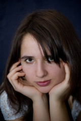 Obraz premium Portret of girl