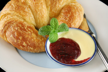 Croissant With Jam