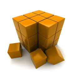 orange cube labo