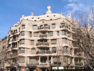 Barcelona-Gaudi 03 - obrazy, fototapety, plakaty