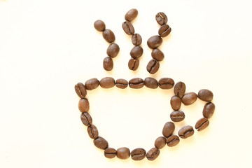Cup from coffee