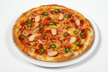 hot pizza