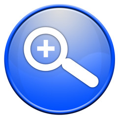 Fototapeta premium Icone loupe