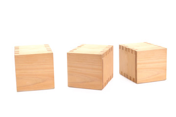 Wooden blocks