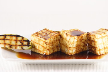 grilled chicken with teriyaki sauce