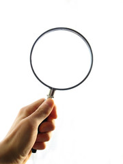 Magnifying Glass with clipping path