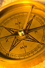 Fototapeta na wymiar Kompas