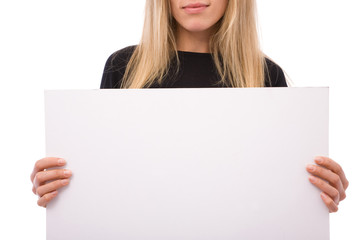 Fototapeta premium businesswoman presenting