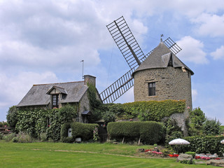 Mont-Dol, Windmühle in der Bretagne