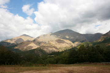 Fototapeta na wymiar Abruzzo Mountains