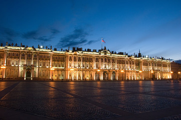 Winter Palace in St.Petersburg,Russia