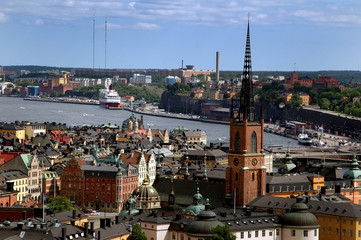 Fototapeta premium Stockholm city