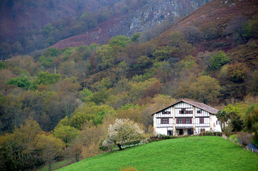 Fototapeta na wymiar Kraj Basków