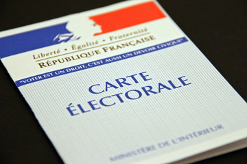 carte &eacute;lectorale
