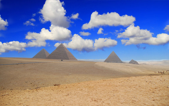 Ancient egyptian pyramids